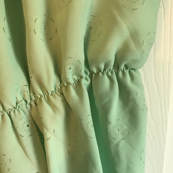 UNDER SKIES Mint Green Peplum Tank - Picture 3 of 8